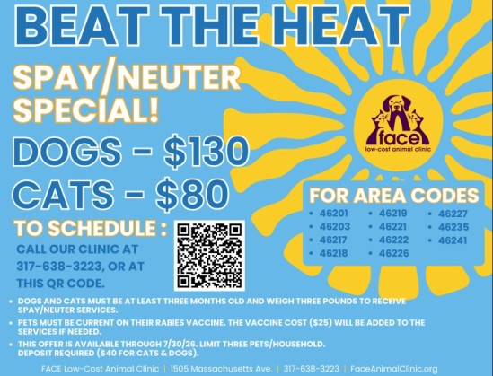 Beat the Heat Spay Neuter Event